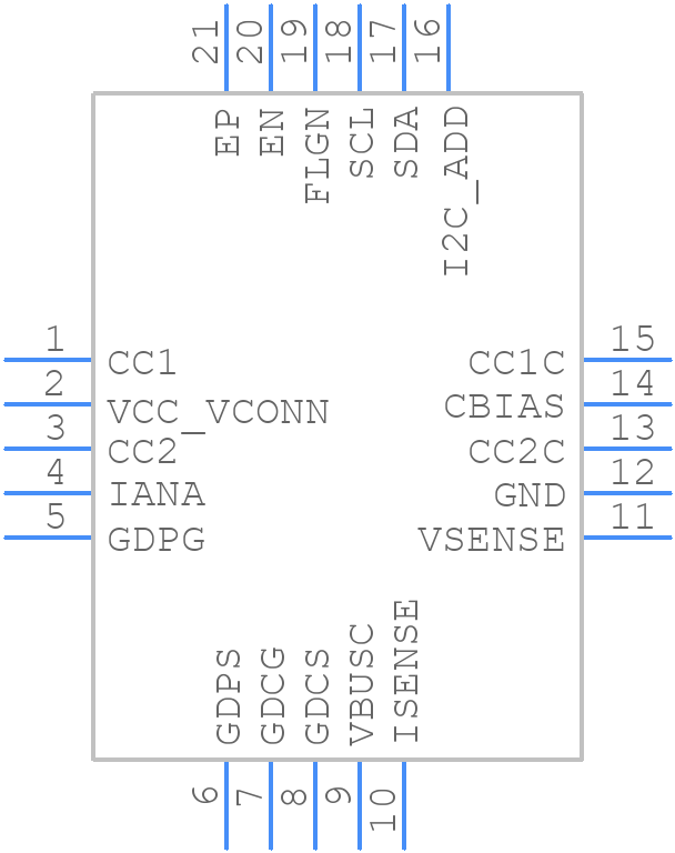 TCPP03-M20 - STMicroelectronics - PCB symbol