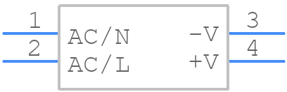 MFM-15-24 - Mean Well - PCB symbol