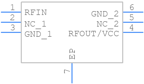 ADL8150ACPZN-R7 - Analog Devices - PCB symbol