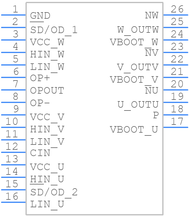 STIPNS2M50-H - STMicroelectronics - PCB symbol