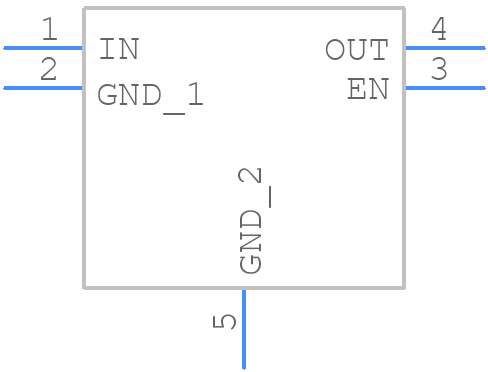 NCV330MUTBG - onsemi - PCB symbol