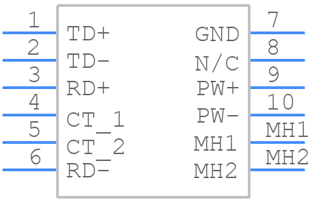 LPJ4112CNL - LINK-PP - PCB symbol