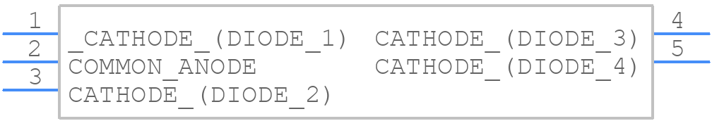 PESD3V3V4UW,115 - Nexperia - PCB symbol