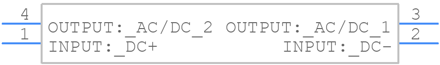 AQY221N5TW - Panasonic - PCB symbol