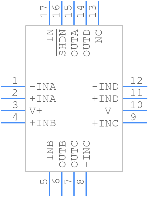 LTC2068HUD#TRPBF - Analog Devices - PCB symbol