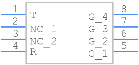 TISP1072F3 - Bourns - PCB symbol