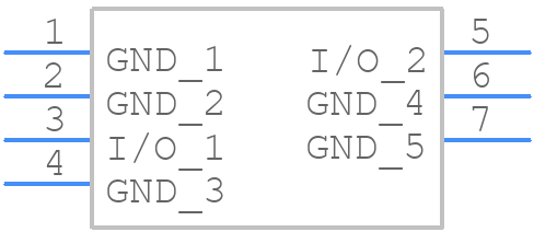 DBP.1567.S.A.50 - Taoglas - PCB symbol