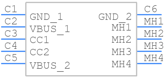 217177-0001 - Molex - PCB symbol