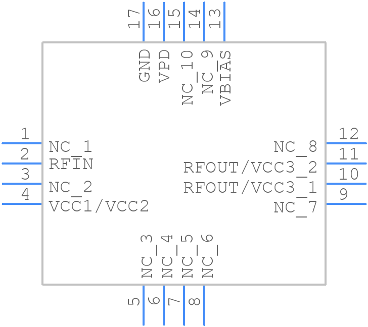 QPA9122TR7 - Qorvo - PCB symbol