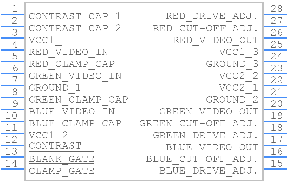LM1205 - Texas Instruments - PCB symbol