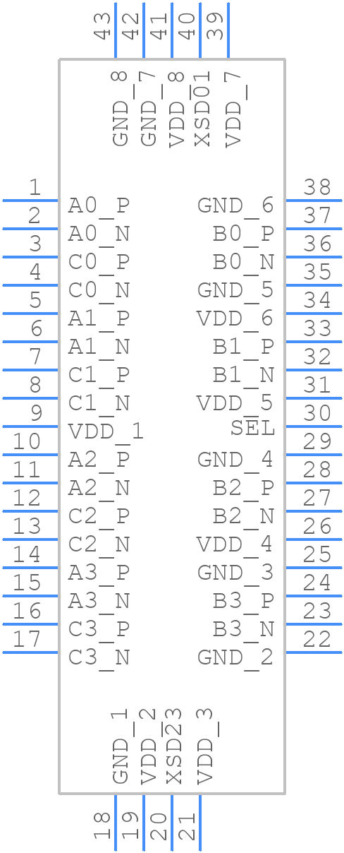 CBTL04083BBS,518 - NXP - PCB symbol