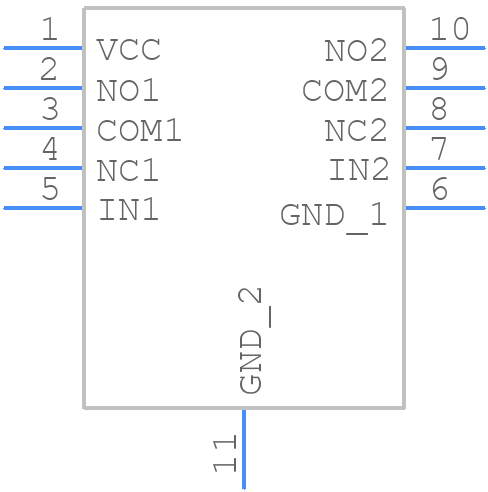 AS1747-BTDT-1k - ams OSRAM - PCB symbol