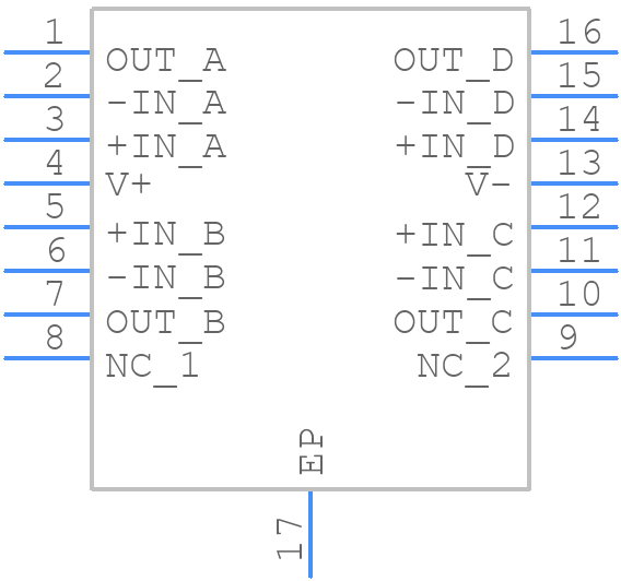 LT1491ACDHC#PBF - Analog Devices - PCB symbol