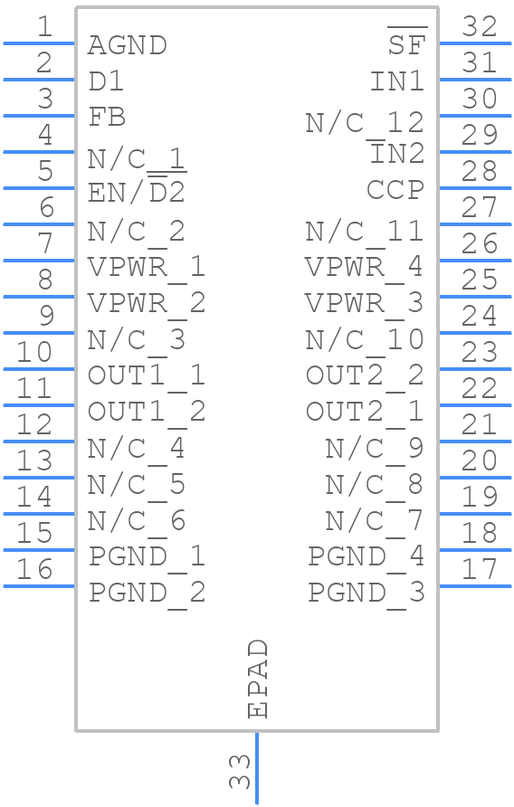 MC34931SEK - NXP - PCB symbol