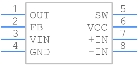 LT3469ETS8#TRMPBF - Analog Devices - PCB symbol