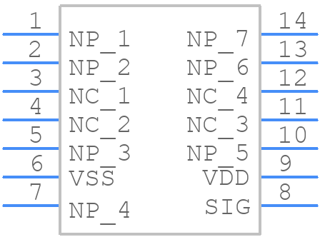 NPA-700B-015A - Amphenol - PCB symbol