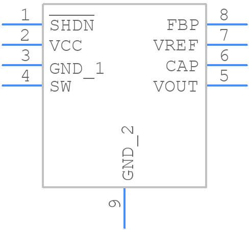 LT8410EDC#TRMPBF - Analog Devices - PCB symbol