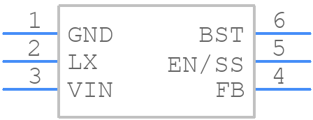 XC9280A75CYR-G - Torex - PCB symbol