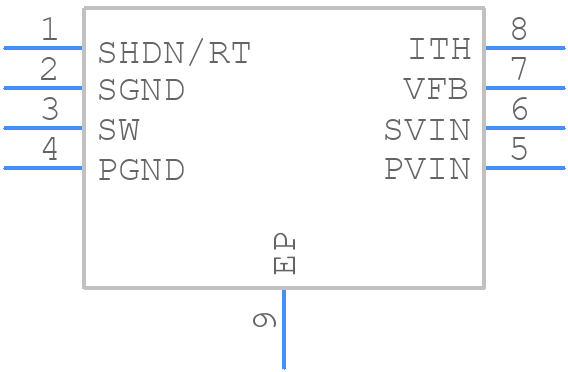 LTC3561AEDD#TRPBF - Analog Devices - PCB symbol