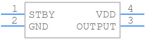 AMPMGFB-40.0000T - ABRACON - PCB symbol