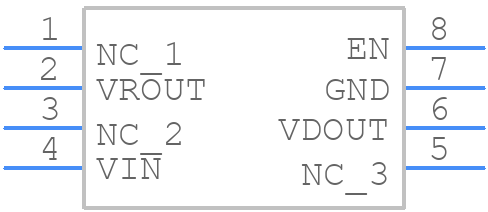 AP7217-33SG-13 - Diodes Incorporated - PCB symbol