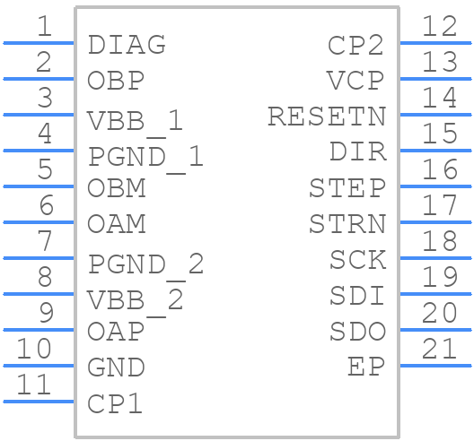 A4993KLPTR-T - Allegro Microsystems - PCB symbol