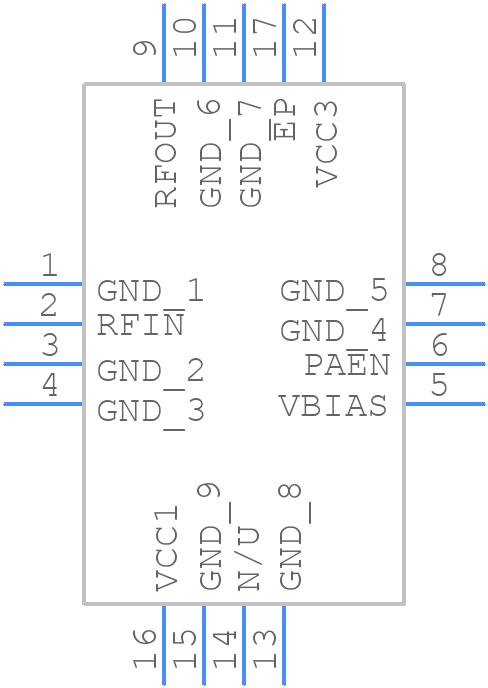 SKY66295-11 - Skyworks - PCB symbol