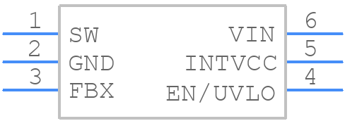 LT8330ES6#TRPBF - Analog Devices - PCB symbol