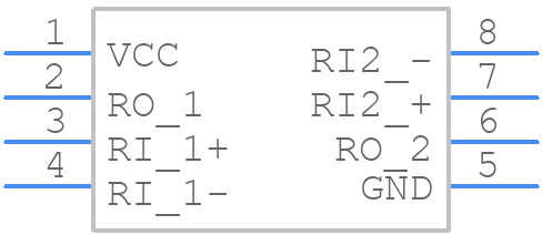 DS90C402MX/NOPB - Texas Instruments - PCB symbol
