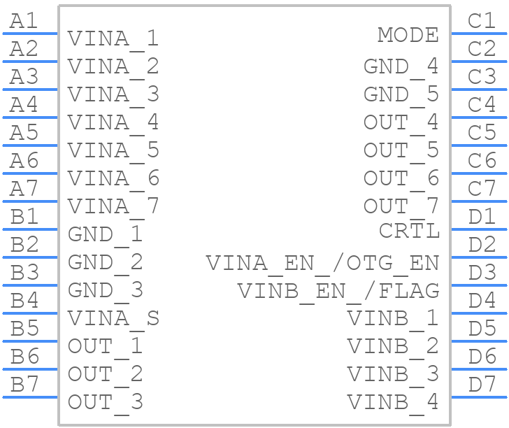 NCP3901FCCT1G - onsemi - PCB symbol