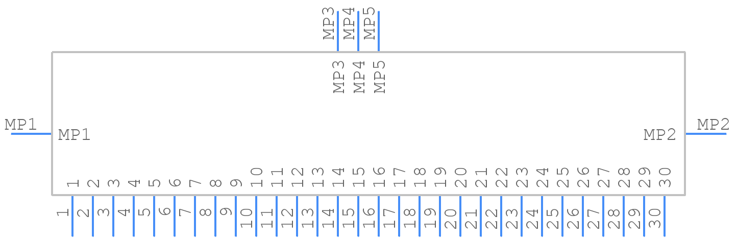 501786-3091 - Molex - PCB symbol