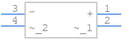 DBF2510-13 - Diodes Incorporated - PCB symbol