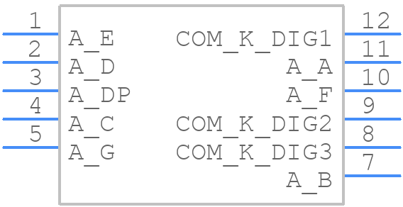 XDUR09C3 - SunLED - PCB symbol