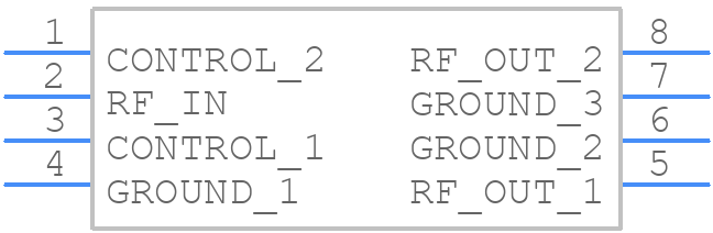 KSWA-2-46+ - Mini-Circuits - PCB symbol
