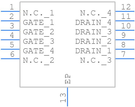 BLP7G22-10,135 - Ampleon USA Inc. - PCB symbol