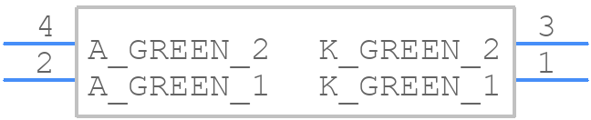 553-0322-300F - Dialight - PCB symbol