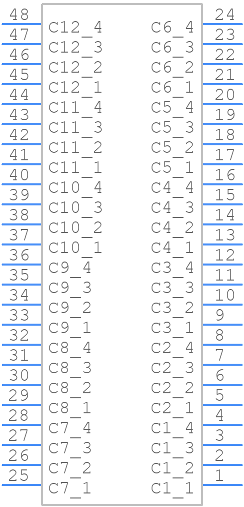 46112-1203 - Molex - PCB symbol