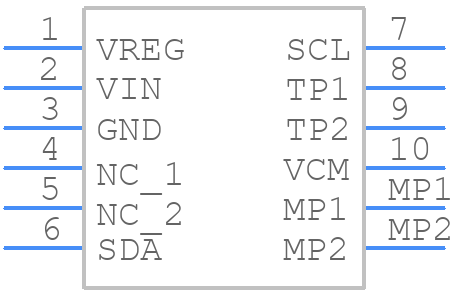FS3000-1005 - Renesas Electronics - PCB symbol