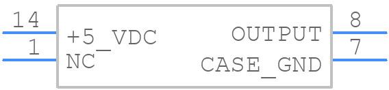 ECS-100AX-018 - ECS - PCB symbol
