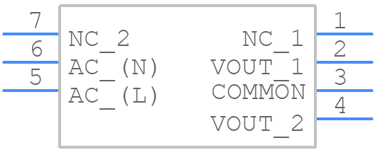 TMLM04225 - Traco Power - PCB symbol