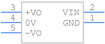 URA4805YMD-6WR3 - Mornsun Power - PCB symbol