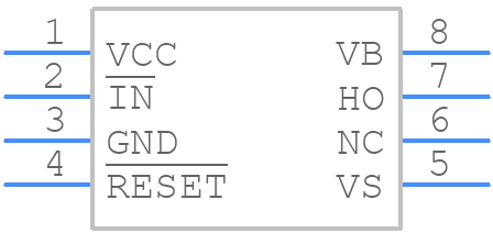 FAN7085M-GF085 - onsemi - PCB symbol