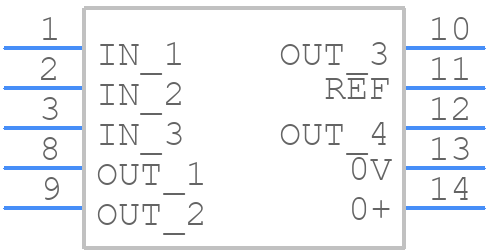 CASR50-NP/SP6 - LEM - PCB symbol