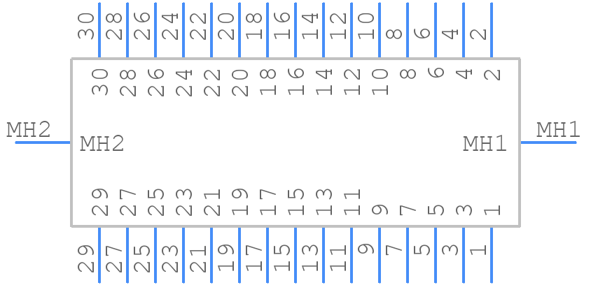 RM222-030-201-5500 - Molex - PCB symbol