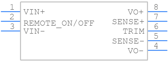 AVD85-48S12B-6L - Advanced Energy - PCB symbol