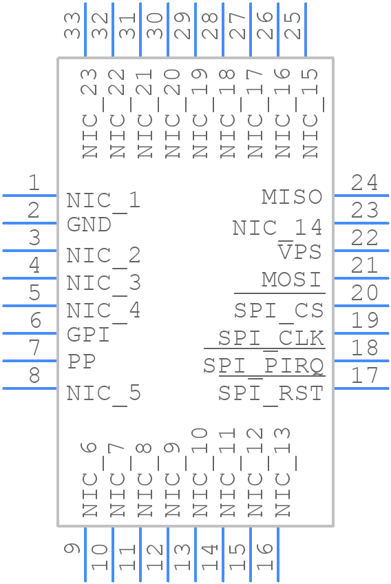 ST33HTPH2032AHD1 - STMicroelectronics - PCB symbol