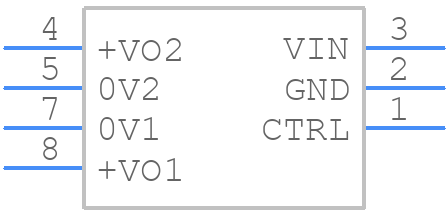 URD480512LD-20WR3 - Mornsun Power - PCB symbol