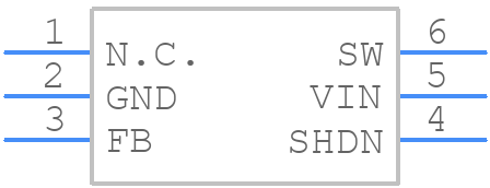 NJW1616-T - JRC - PCB symbol