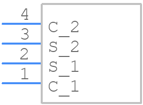 CS3FR010 - Ohmite - PCB symbol