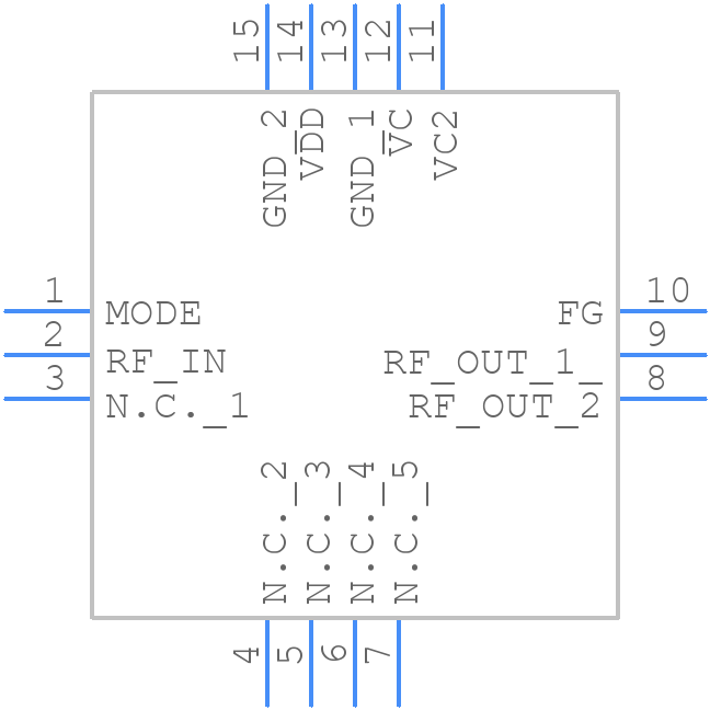 QPC7336TR13 - Qorvo - PCB symbol